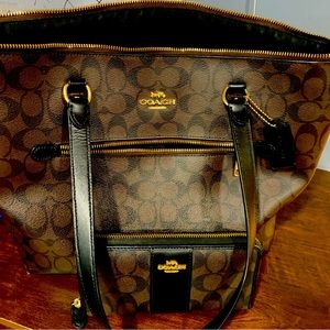 Coach bag and matching wallet